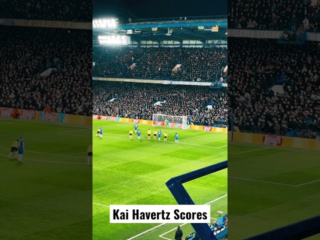 Kai Havertz Scores!! Chelsea v Dortmund *Champions Leauge* #shorts