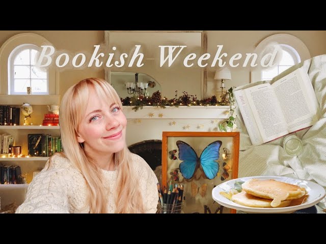 a Cozy Bookish Weekend ☁️ Early morning cottagecore meets indie city life dreamer 📚 A Reading Vlog