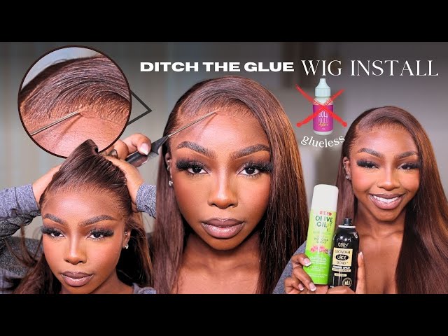 SAVE Your Edges! NO GLUE Frontal Wig Install for Beginners | AliPearl Hair