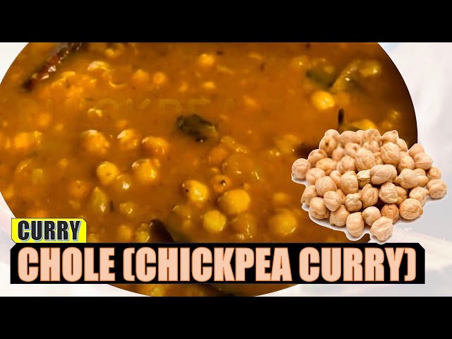 Chole (Chickpea Curry) - A must try North Indian Recipe