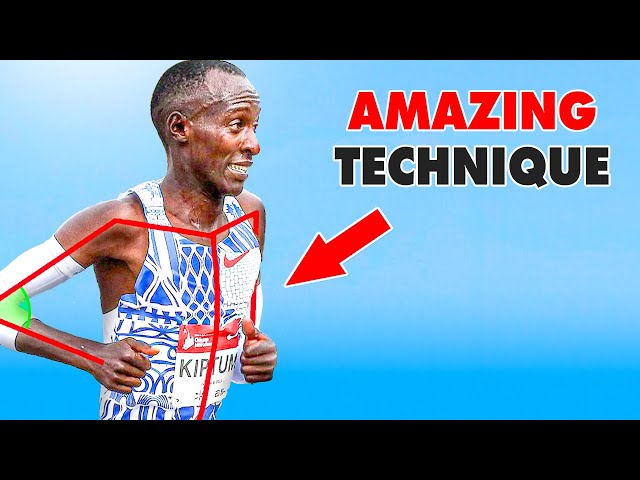 PERFECT RUNNING FORM - World's Fastest Marathon Runner (Kelvin Kiptum)