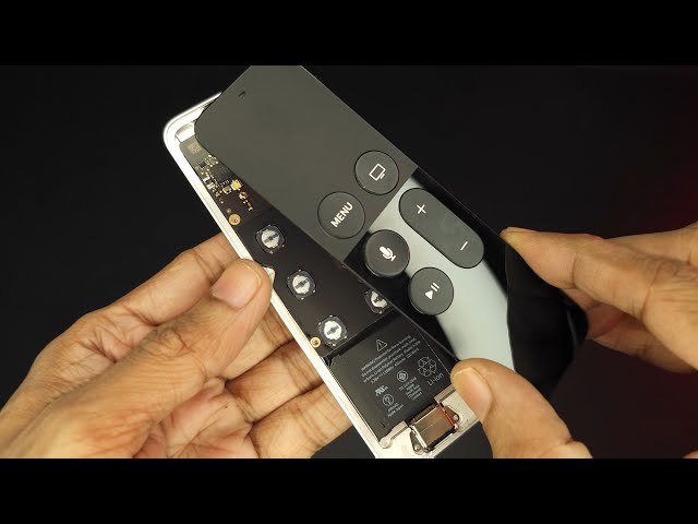 Apple TV Siri Remote 4th Gen - Disassembly/Removing Battery