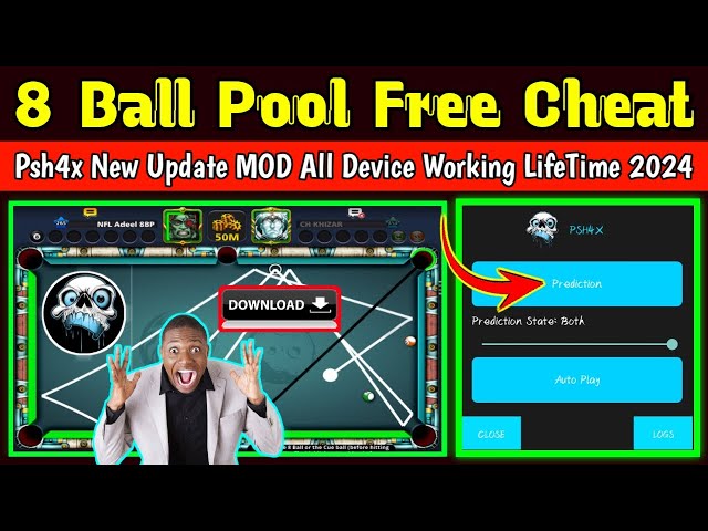 Psh4x 8 Ball Pool Cracked | 💥 V55.4.3 New Update 👀 - 8 Ball Pool Hack | 🎱 Autoplay Hack 100% Working