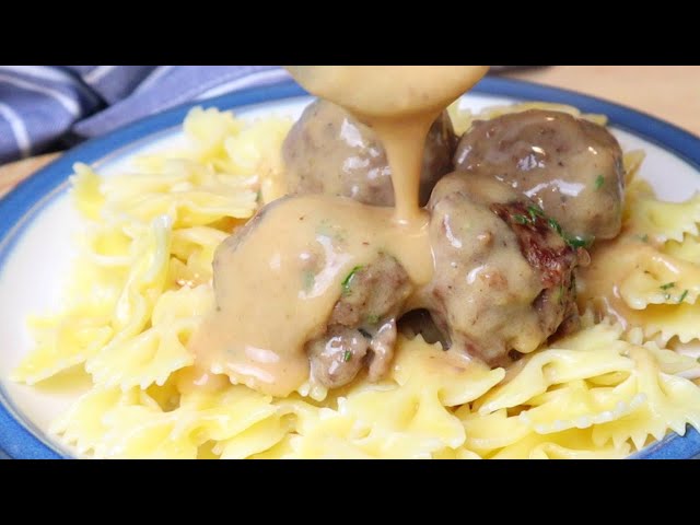 Swedish IKEA Meatballs Recipe, these MEATBALLS are delicious and easy, melts in one’s mouth