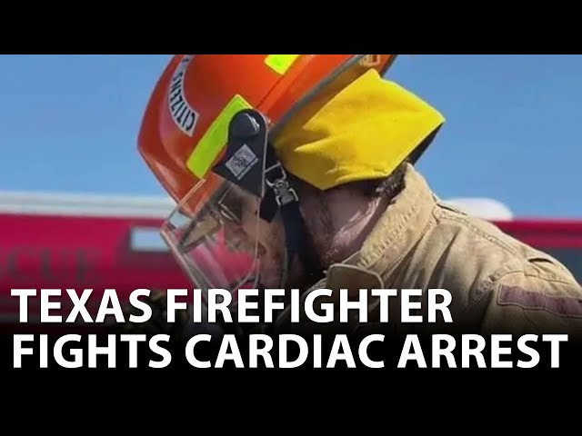Austin firefighter fights cardiac arrest