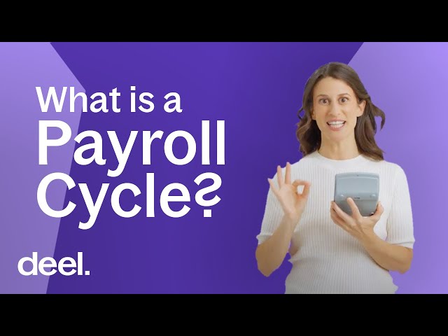 What is a payroll cycle?