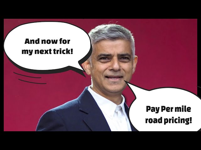 Sadiq Khan's ULEZ scheme in JEOPARDY as UK Government plan nationwide pay per mile road Pricing!