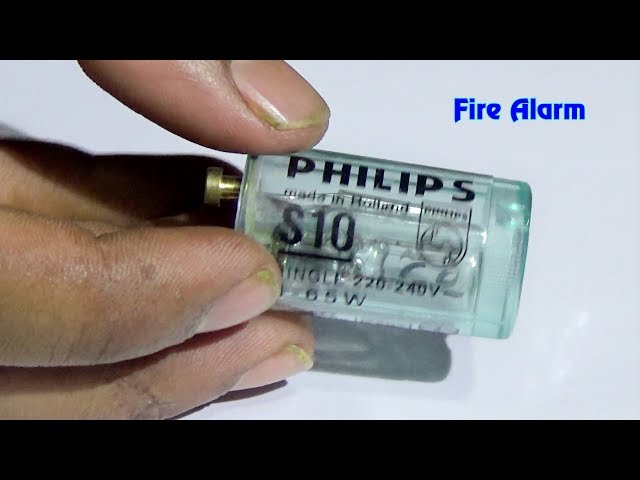 How To Make Fire Detector Alarm At Home || Very Easy