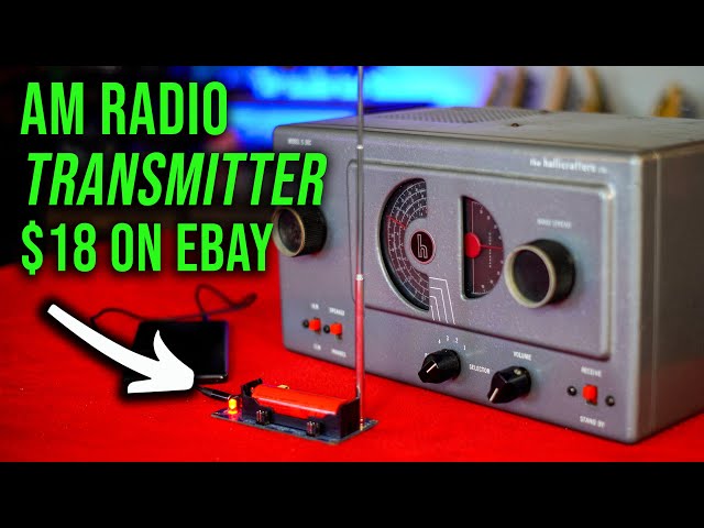 Listen To ANYTHING On AM RADIO (with this cheap transmitter)