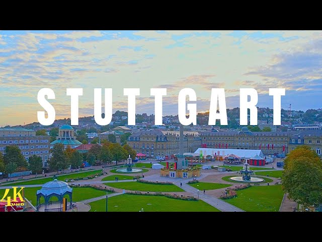 Stuttgart, Germany 🇩🇪 4K UHD | Drone Footage