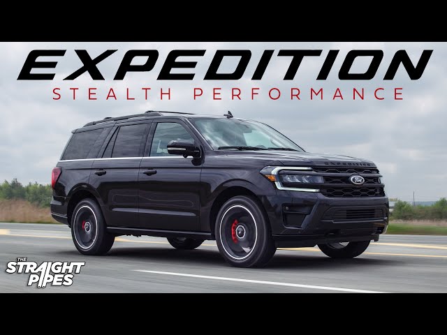 The 2022 Ford Expedition Stealth Performance has a RAPTOR ENGINE!