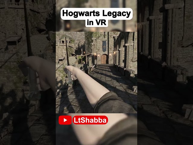 Hogwarts Legacy is in VR - He didn't see it coming