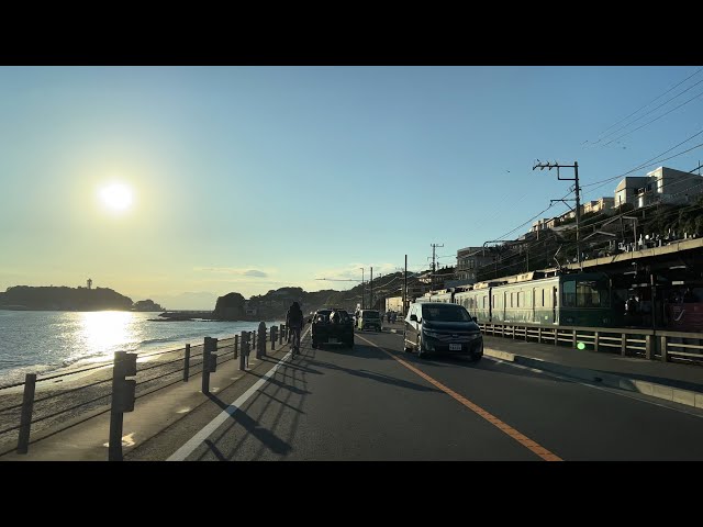 [ Driving Japan ] The small Miura Peninsula near Tokyo. 2023/Oct/16 Mon 9:20. Enoshima Kamakura 三浦半島