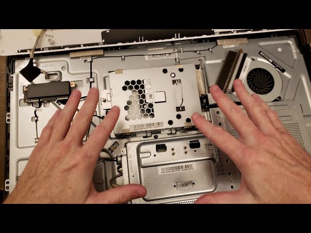 SSD and RAM upgrade on an HP All in One model# 23-q120