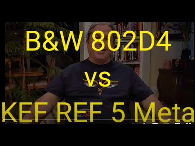 B&W 802 D4 vs. KEF REF5 M