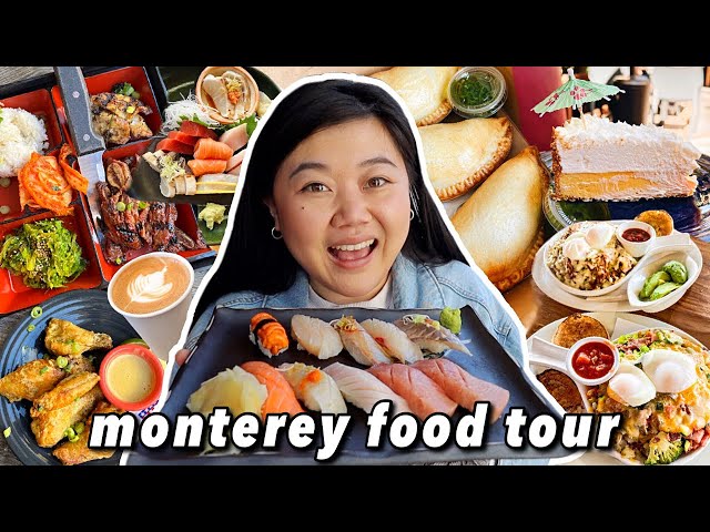 What to Eat in MONTEREY! Monterey/Carmel/Pacific Grove Food Tour