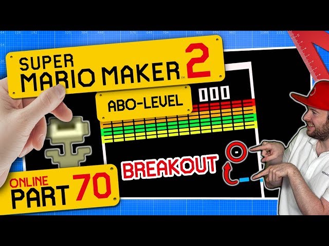 SUPER MARIO MAKER 2 ONLINE 👷 #70: Atari Breakout & The Lost Desert Tower
