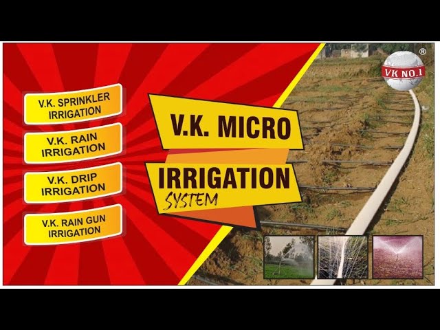 THE INTELLIGENT USE OF WATER WITH V.K. MICRO IRRIGATION SYSTEM #vkrainpipe, #irrigation, #vkpackwell