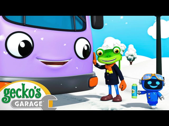 Gecko's Christmas Rescue | Gecko's Garage | Cartoons For Kids | Toddler Fun Learning