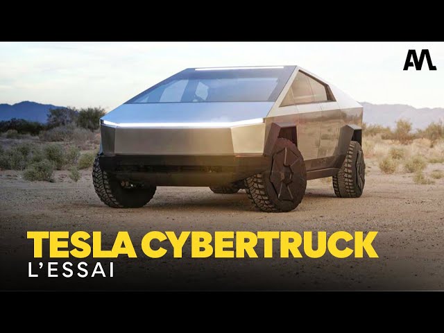 On a ESSAYÉ le Tesla Cybertruck, L'OVNI qui fait tant parler !