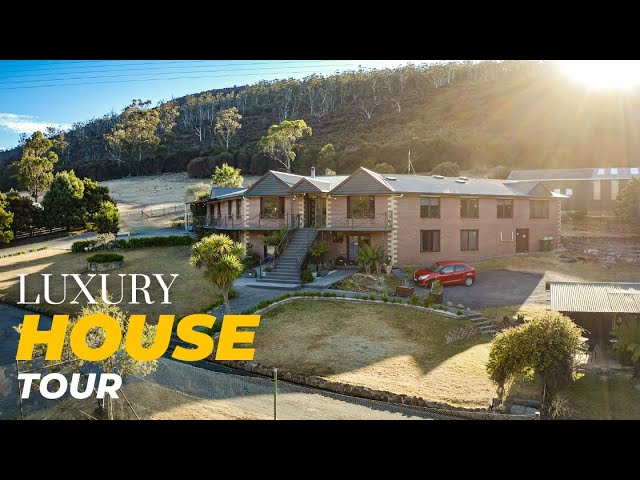 Luxury Living In Tasmania - Inside a Designer 6-Bedroom Home With Indoor Pool | Flagstaff Estate