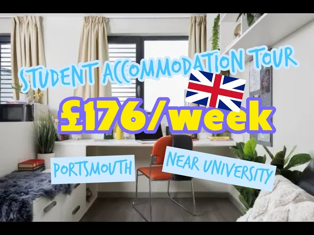 Affordable student accommodation 5-min walk to University of Portsmouth - Greetham Street[Room Tour]