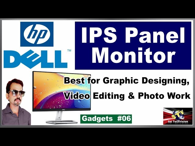 IPS Panel Monitor Dell and HP (बेस्ट मोनीटर) Full Details with Price in Hindi #6