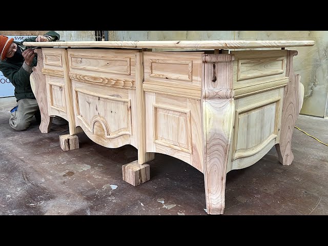 Amazing Extremely Creative Woodworking Ideas Fancy / Design and Build a Neoclassical Desk Luxury