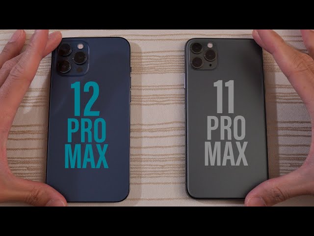 iPhone 12 Pro Max vs iPhone 11 Pro Max SPEED TEST!