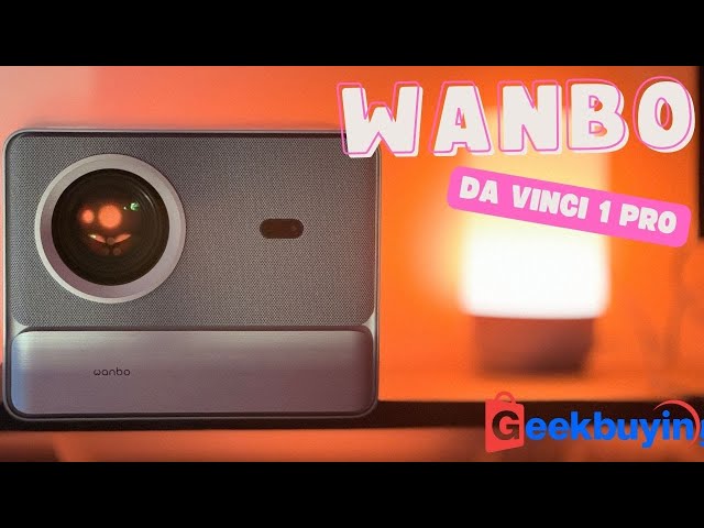 Wanbo Da Vinci 1 PRO : Videoprojecteur 1080p élégant avec bon haut parleur