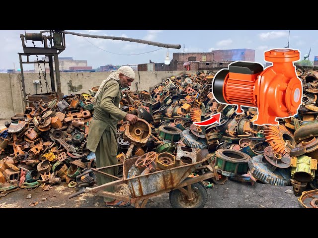 Incredible Process of Metal Recycling | Factory Steel Production which Scrap Metal