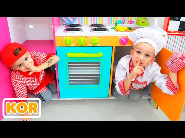 블라드와 니키가 음식을 요리하다 | 아이들을위한 재미있는 비디오