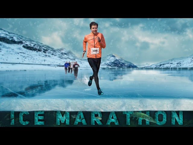 Running a Marathon On Pure Ice! Can I Win It?