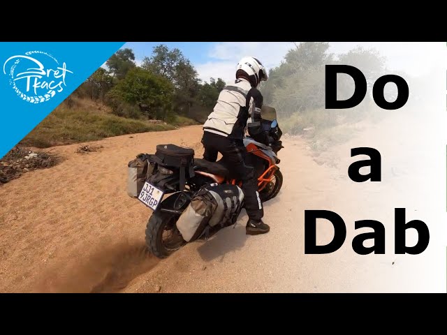 When and how to dab riding off-road