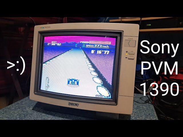 REAL Retro Style: Sony PVM-1390 CRT Video Monitor Overview