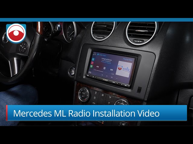 Mercedes ML 2006-2011 Radio Installation