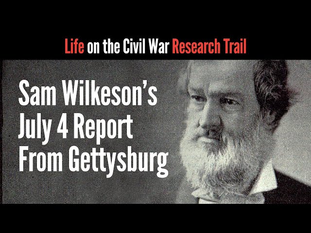Sam Wilkeson's July 4 Report from Gettysburg