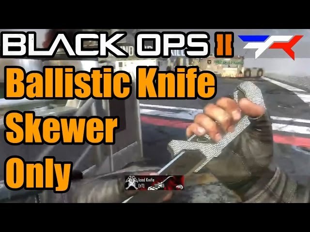 Black Ops 2: Sick Skewer (ballistic knife) Only Ace!