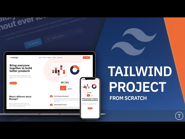 Tailwind Crash Course | Project From Scratch