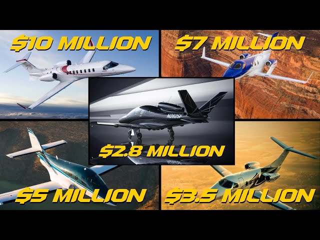 Top 5 Cheapest Private Jets ¦ Price & Specs