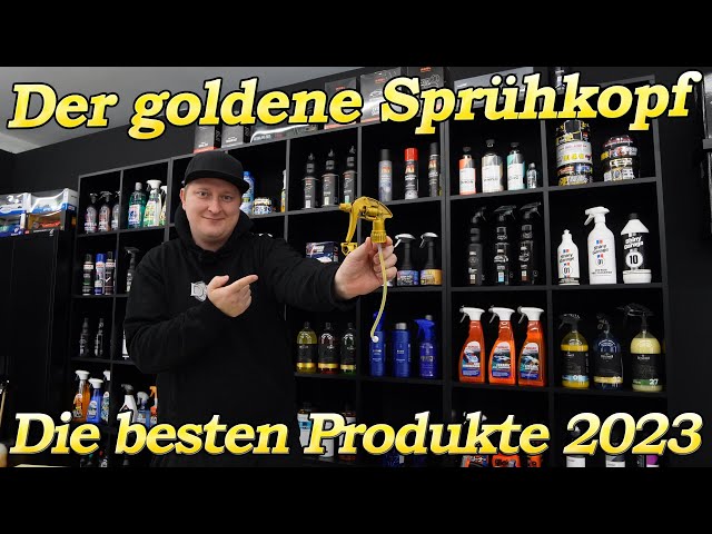 Der goldene Sprühkopf! Meine Autopflege-Favoriten 2023 - Reiniger, Pflegen, Lackschutz u.v.m.