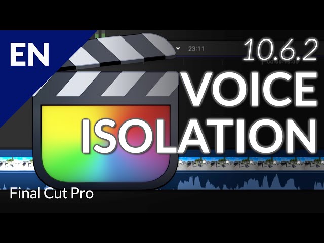 Final Cut Pro – Voice Isolation Explained with Real-World Examples!