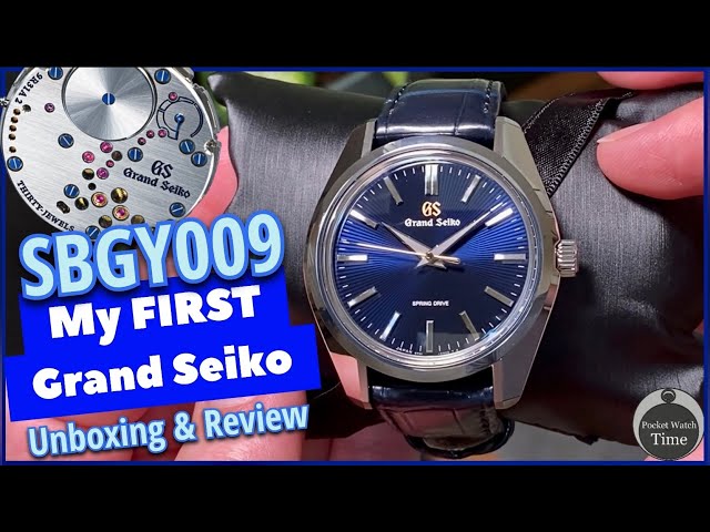My First Grand Seiko 🤩: Unboxing 📦 the SBGY009 | Hands-On Review | Manual Spring Drive & 44GS Case
