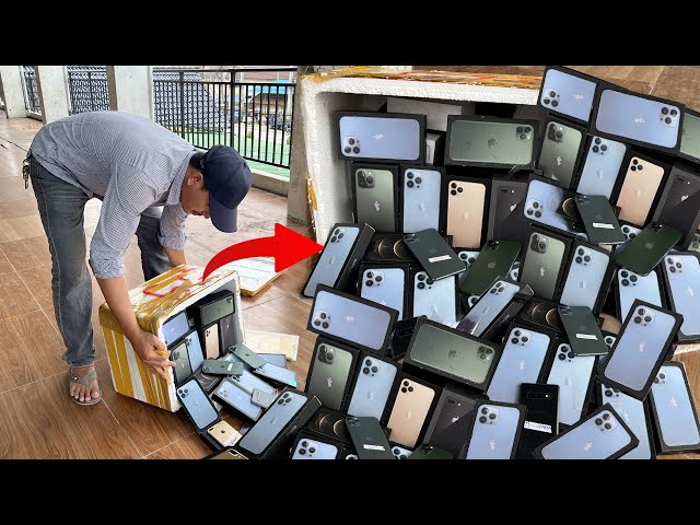 Surprise😱 Found Many iPhones & SAMSUNG From Trash - Restore Note10 Plus Cracked
