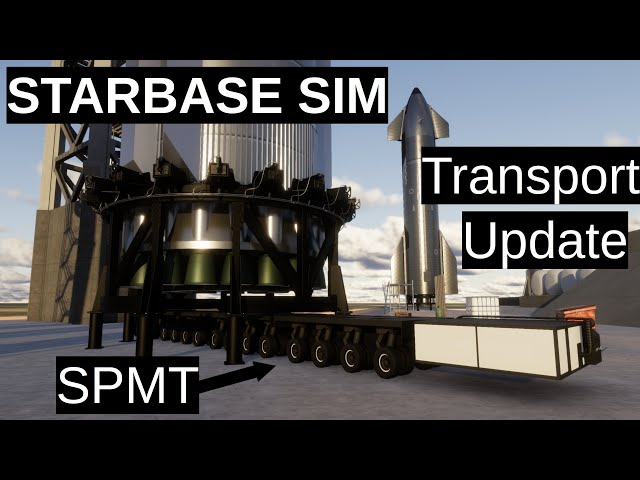 2023 Starbase Simulator - Transport Update - Gameplay