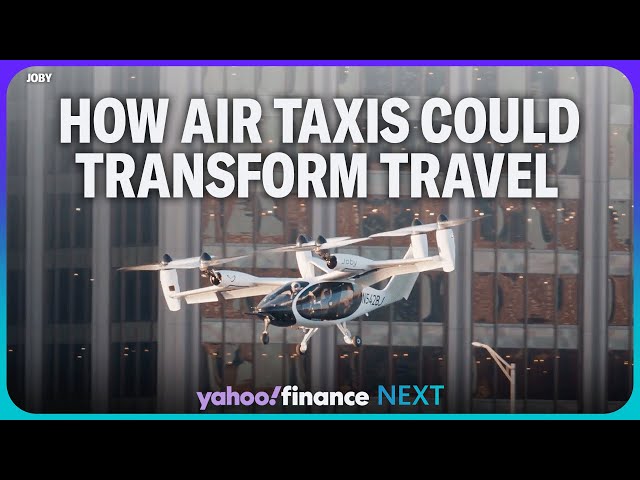 Air taxis: How battery-powered aircraft could revolutionize travel
