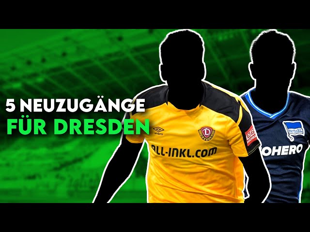 Dynamo Dresden: 5 Transfers für den direkten Wiederaufstieg!