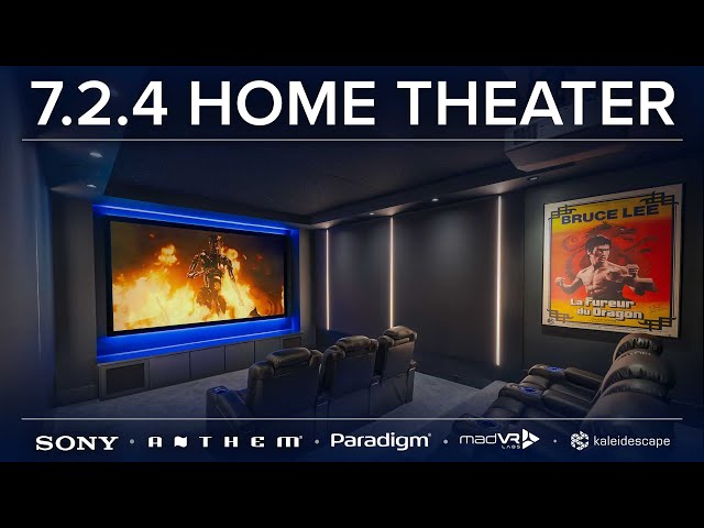 INCREDIBLE Home Theater Tour (7.2.4) w/ a Timeless Collection of Memorabilia! Sony, Anthem, Paradigm