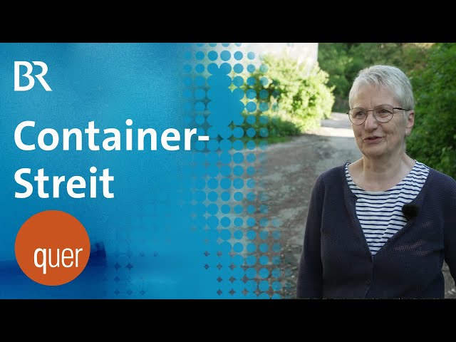 Am Dachsberg stinkt’s: Streit um Wohncontainer-Schwarzbau | quer vom BR
