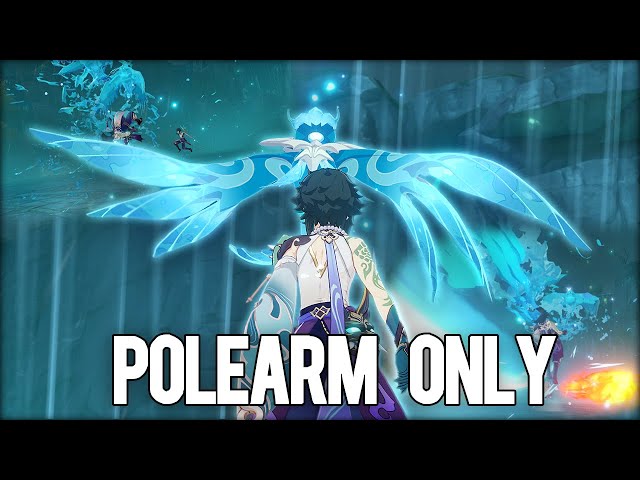 Can We Beat Genshin With Only A Polearm ft. Soluna | Genshin Impact Only Polearm (Stream Highlights)